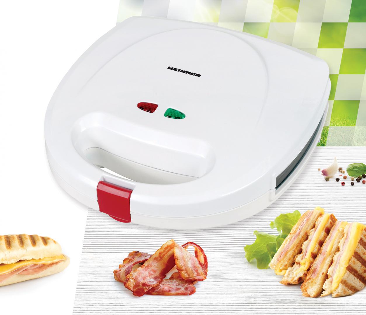 SANDWICH MAKER HEINNER SM-2K750WH - Image 5