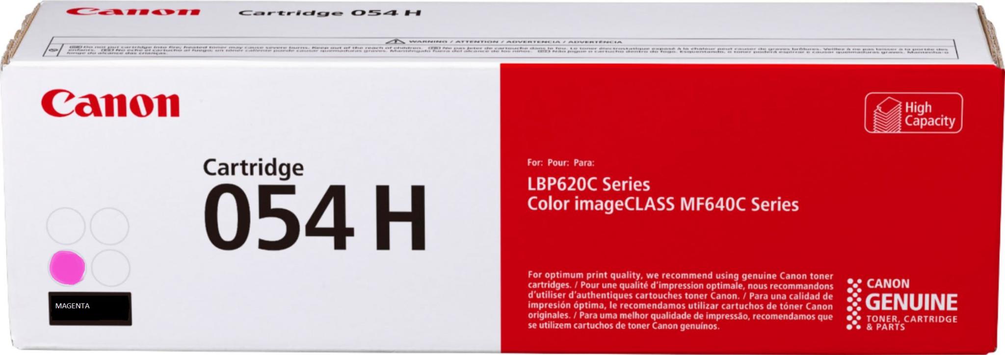 Toner Canon CRG054H magenta, High yeld, capacitate 2.3k pagini, pentru - Image 3
