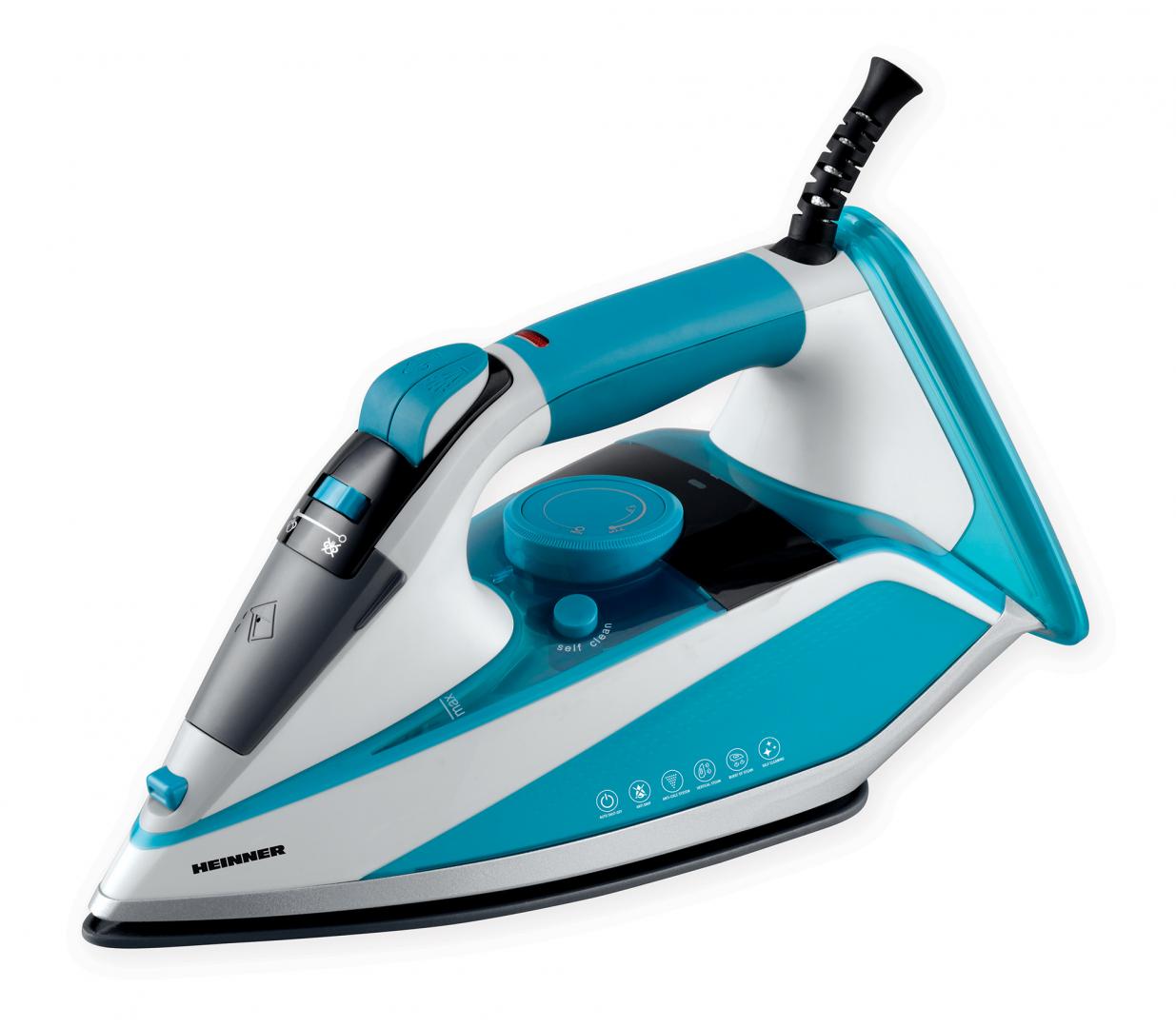 Fier de calcat Heinner HSI-2400LGR, calcare uscata/spray/jet de abur, talpa