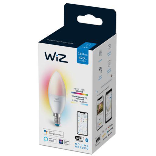 Bec LED RGB inteligent WiZ Connected Colors C37, Wi-Fi, E14, - Image 3