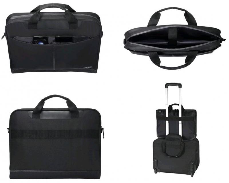 Geanta Notebook ASUS Nereus, 15.6 neagra, poliester, Dimensions: geanta: 425*80 - Image 4