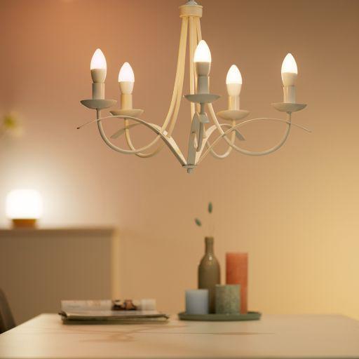 Bec LED RGB inteligent WiZ Connected Colors C37, Wi-Fi, E14, - Image 8