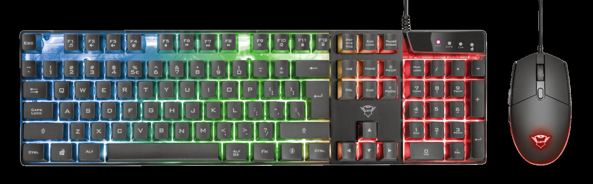 Kit Tastatura + Mouse Trust GXT 838 Azor Gaming Combo, - Image 4