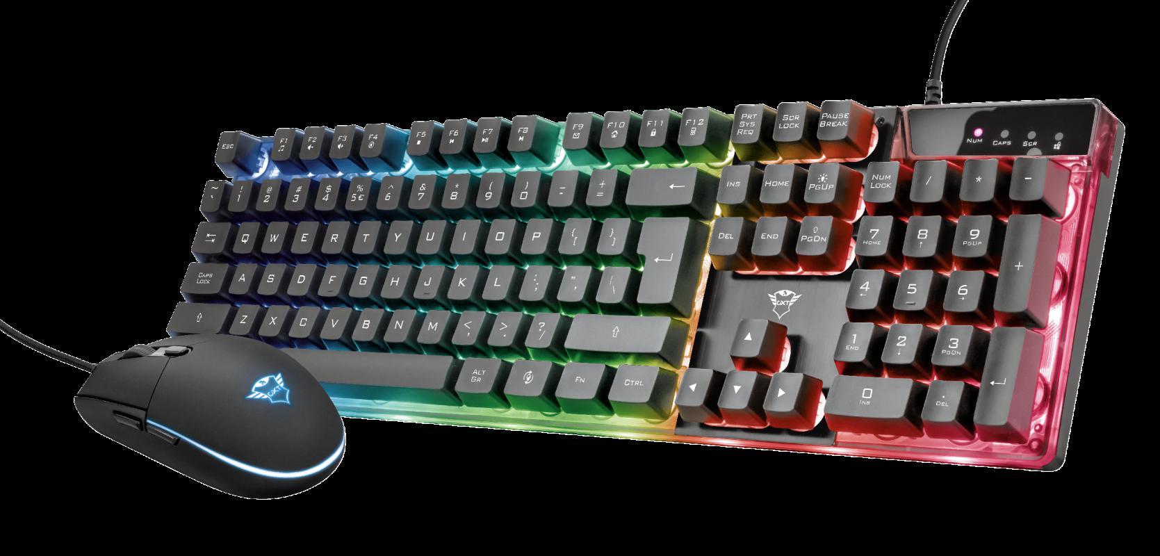 Kit Tastatura + Mouse Trust GXT 838 Azor Gaming Combo, - Image 3