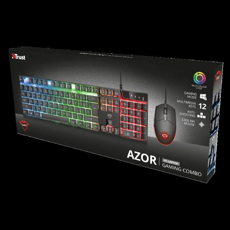 Kit Tastatura + Mouse Trust GXT 838 Azor Gaming Combo, - Image 9