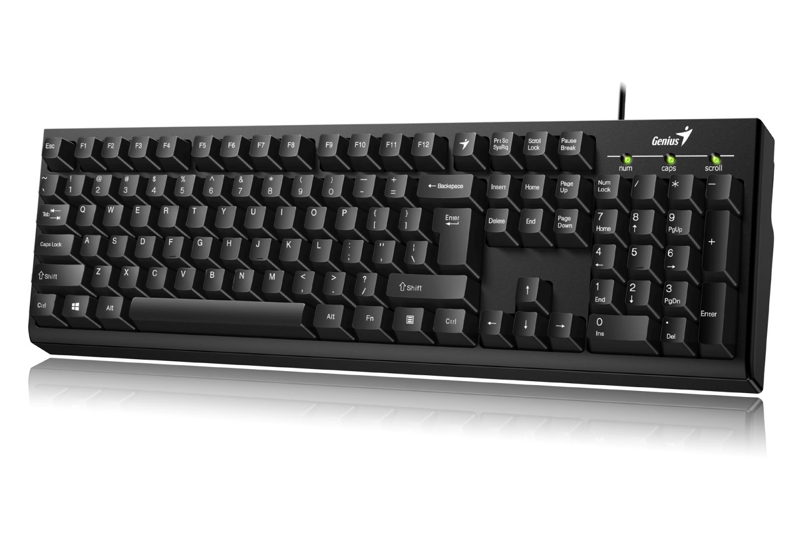 Tastatura Genius KB-100, neagra - Image 3